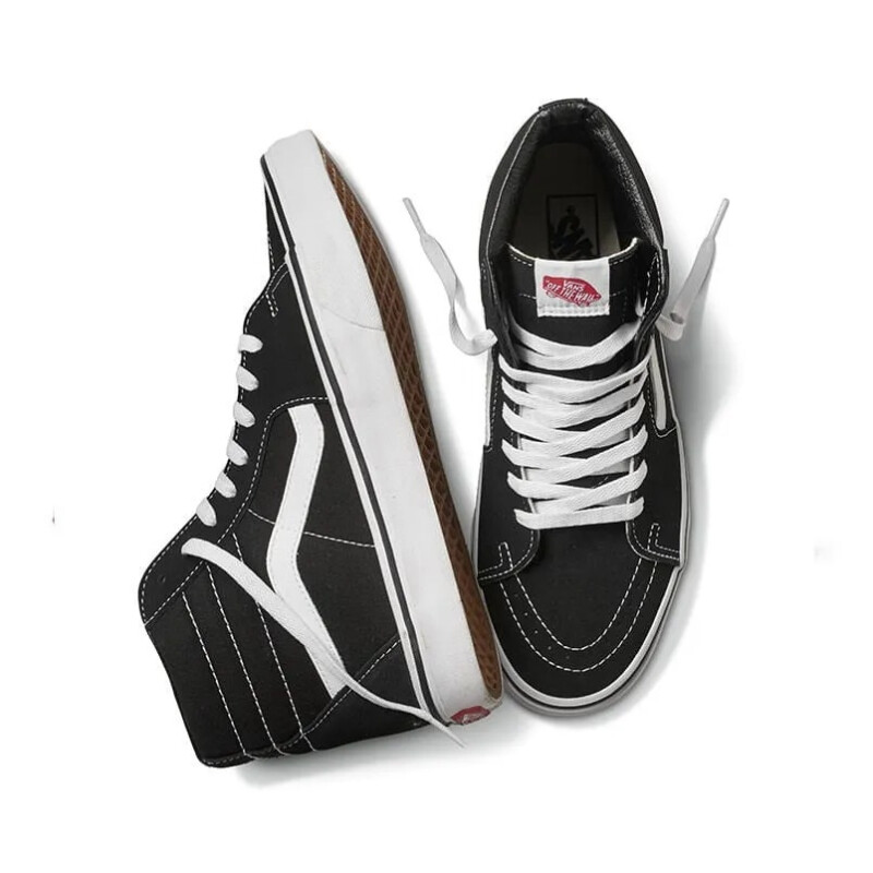 Championes Vans Ashwood de Mujer - VN000D96BA2 Negro-blanco