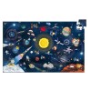 Puzzle observación 61x38 cm 200 Pcs + Libro El Espacio