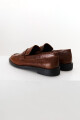 MOCASIN COMBI MARRON