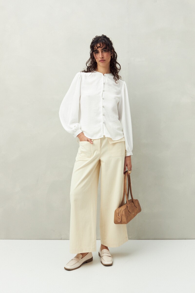 CAMISA BLOSSOM Crudo