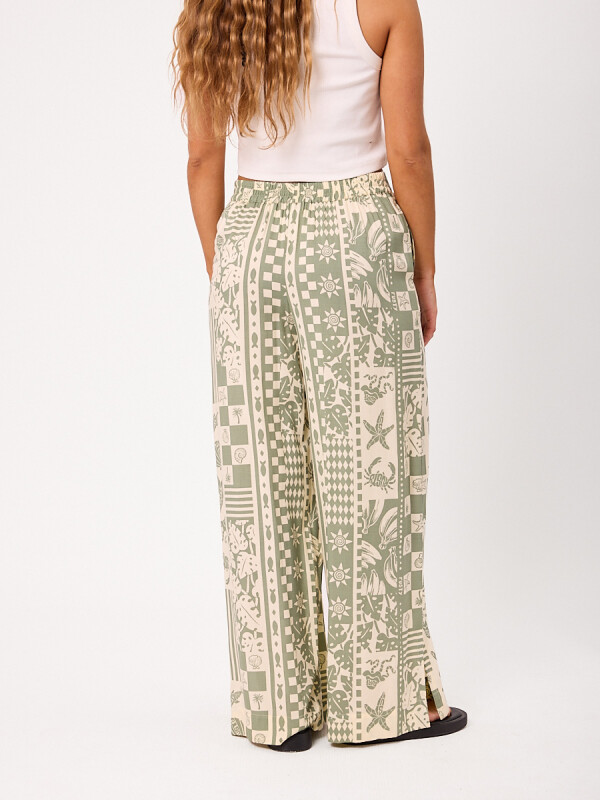 PANTALON HITRA RUSTY Verde
