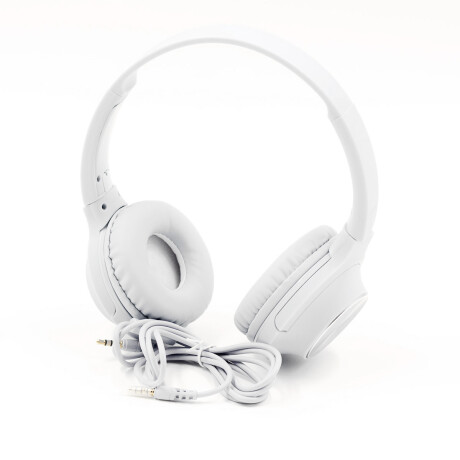 AURICULARES CON CABLE VINCHA HZ600 AJUSTABLE BLANCOS AURICULARES CON CABLE VINCHA HZ600 AJUSTABLE BLANCOS