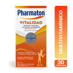 PHARMATON VITALITY 40 MG CJ X 30 COMP. única