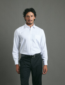 012581 CAMISA HARRINGTON LABEL Blanco