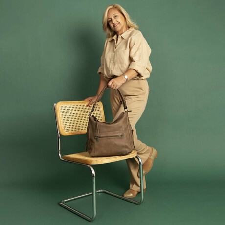 Cartera Albany Castaño