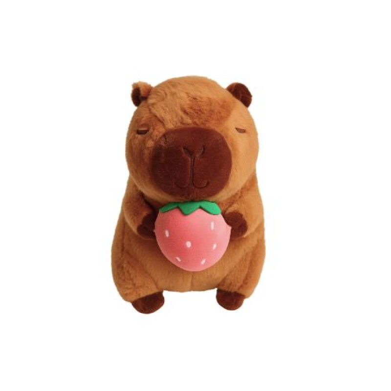 PELUCHE DE CARPINCHO FRUTILLA Peluche De Carpincho Frutilla