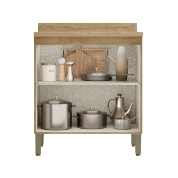 ARMARIO BAJO MESADA 80 CM 2 PUERTAS CON TAPA - ROYAL CAPUCCINO/NORDICO ARMARIO BAJO MESADA 80 CM 2 PUERTAS CON TAPA - ROYAL CAPUCCINO/NORDICO