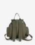Mochilas Urbanas Mochila Puffy Verde - Verde Kaki