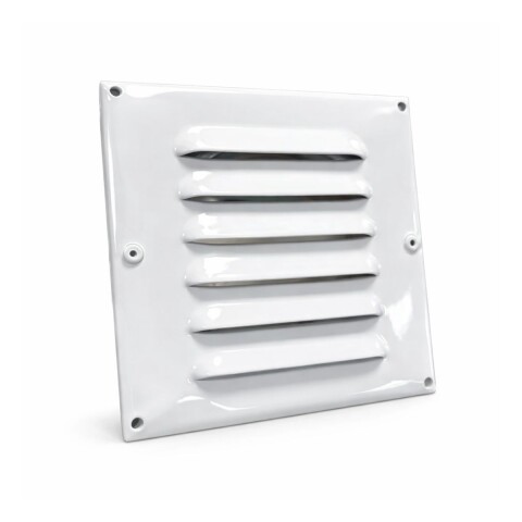 Rejilla ventilación metálica 10x10 tubo corto 100 C/orificio Rejilla Ventilación Metálica 10x10 Tubo Corto 100 C/orificio