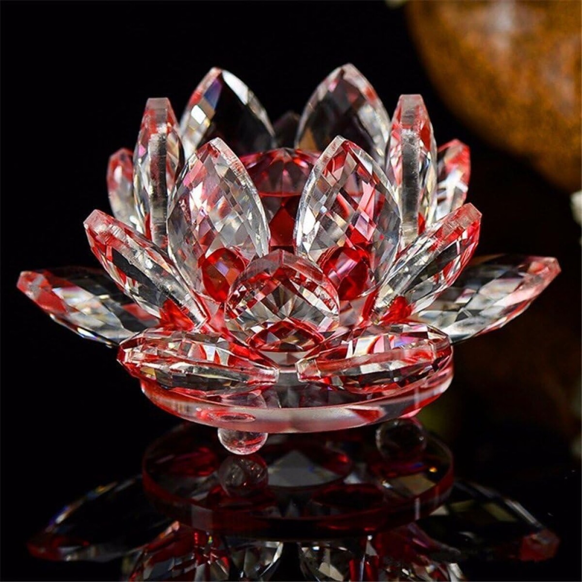 Flor De Loto Chica - Roja 