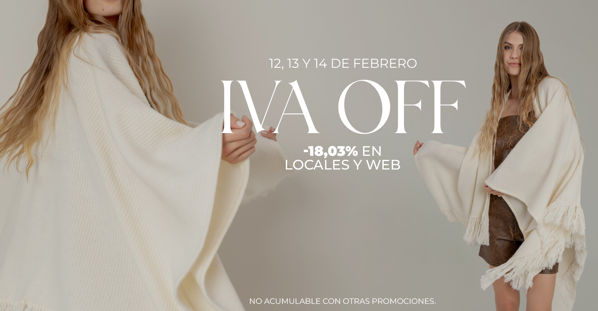 descuento del iva con todos los medios de pago !