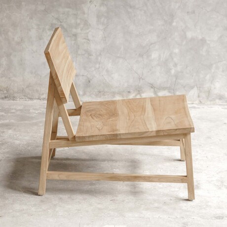 BUTACA MADERA NATURAL-BEIGE CITRUS NATURAL