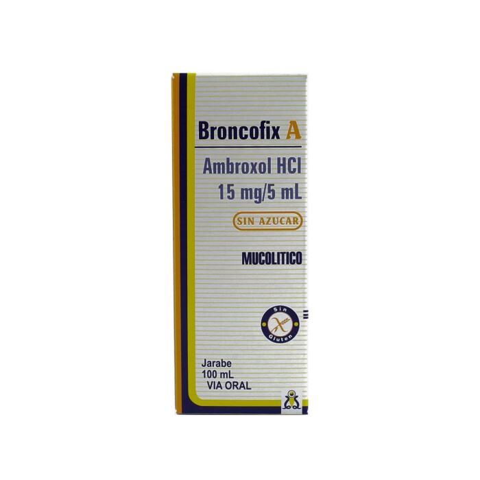 broncofix a jarabe frasco x 100 ml.
