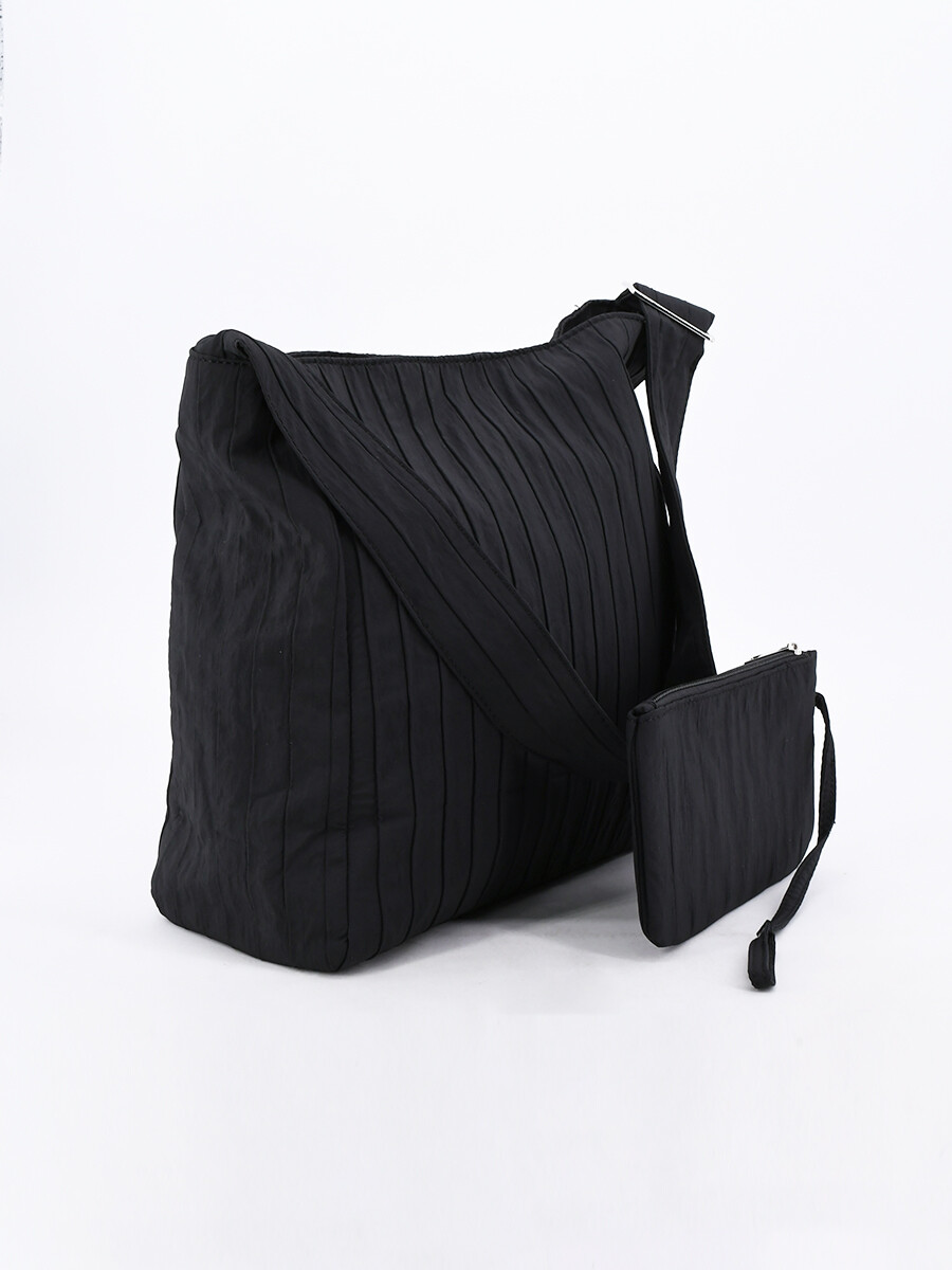 BANDOLERA DETROIT - NEGRO 