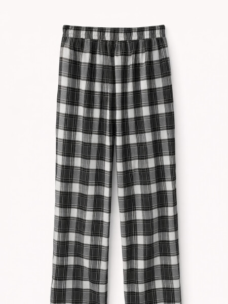 PANTALON PIJAMA FLANNEL GRIS