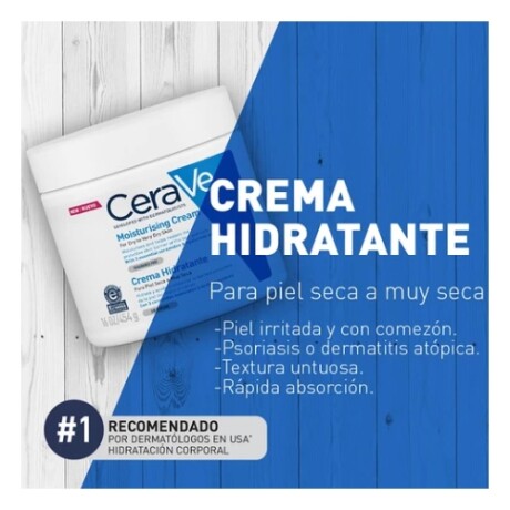 CeraVe Crema Hidratante 454g – Hidratación Corporal Intensiva CeraVe Crema Hidratante 454g – Hidratación Corporal Intensiva