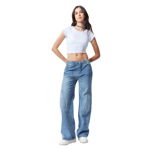 JEAN SIENNA 21-28 AZUL LAVAD