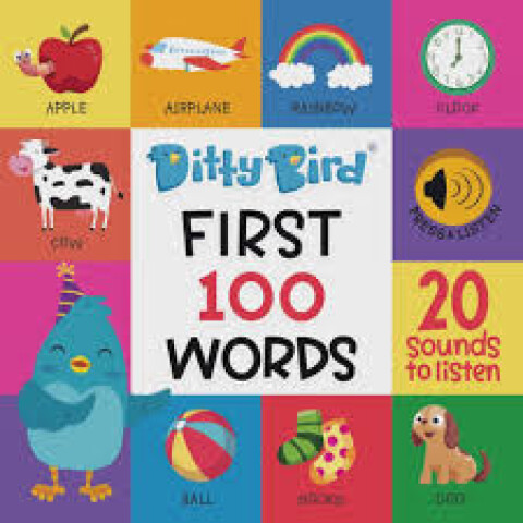 Dittyaprende Libro Musical First 100 Words