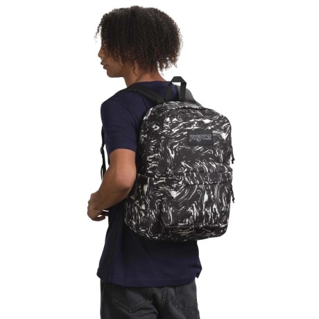 Mochila Superbreak Jansport Marble Motion Black