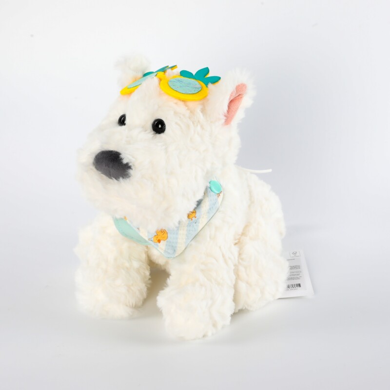 PELUCHE DE PERRITO LINDO CON GAFAS DE SOL PELUCHE DE PERRITO LINDO CON GAFAS DE SOL