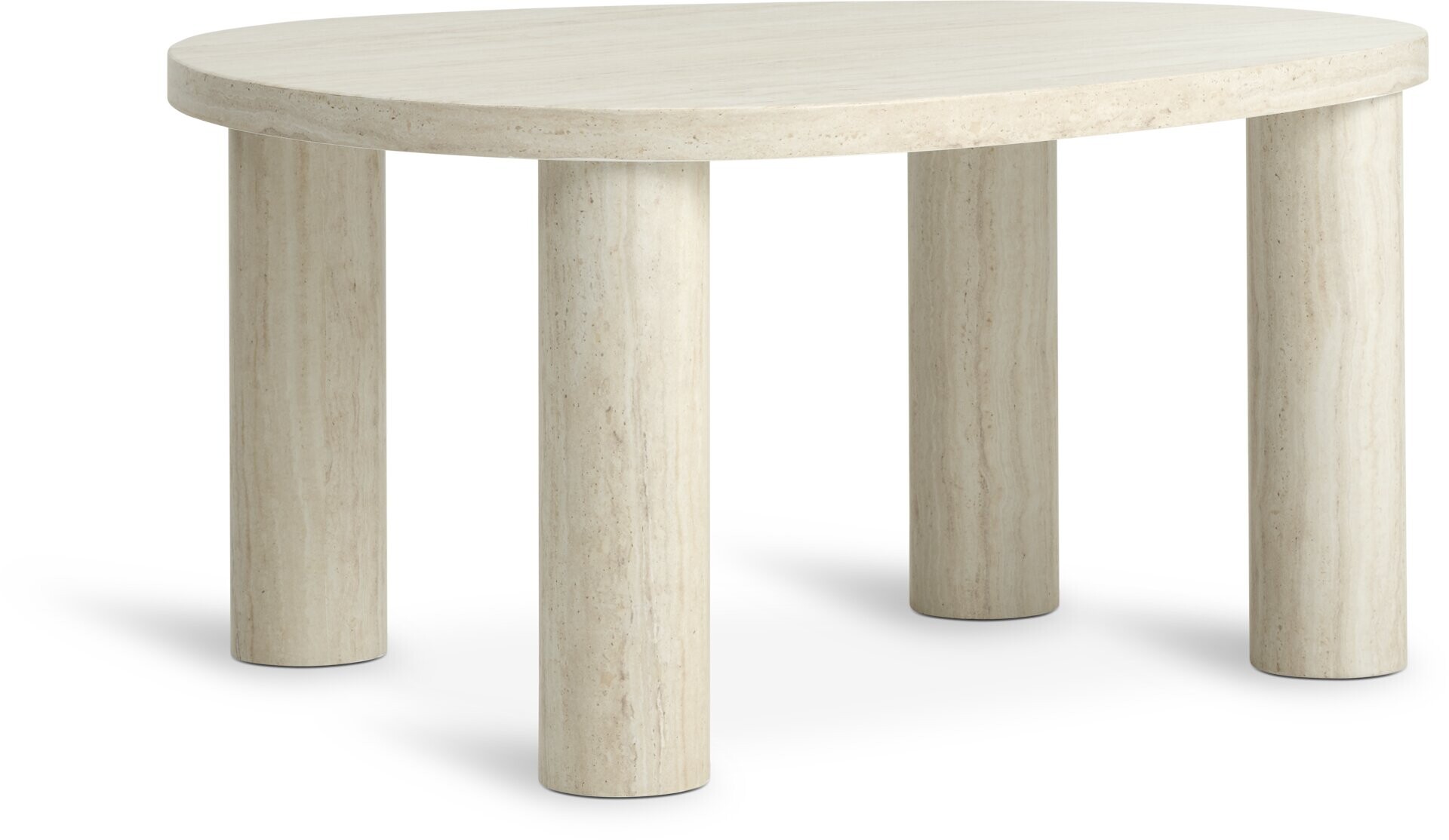 Mesa de centro LUNDEBORG 68x85 mármol 