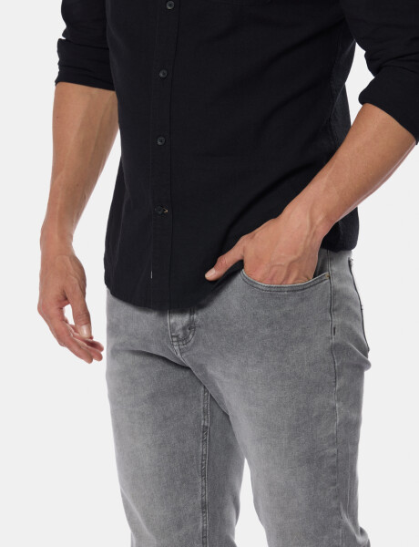 PANTALÓN DE JEAN SKINNY Gris