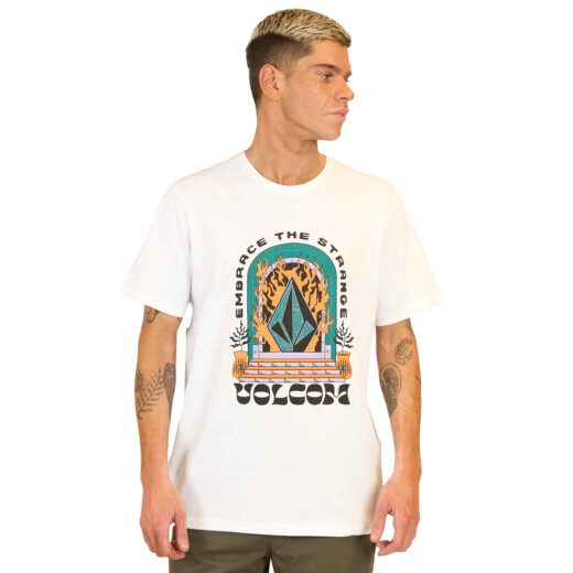 Remera Volcom Sacred - Blanco Remera Volcom Sacred - Blanco