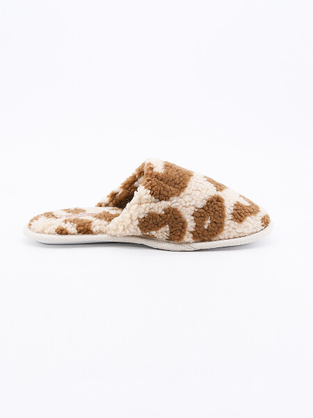 PANTUFLA ANIMAL PRINT ESTAMPADO 2
