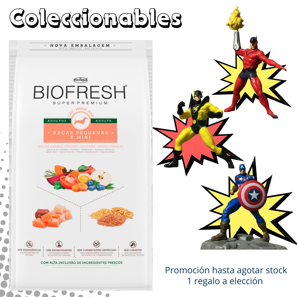 Biofresh Adultos Raza Pequeña X 15 Kg 