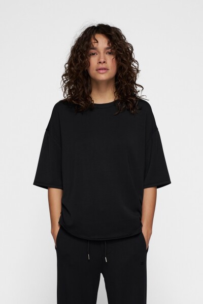 Camiseta scuba Negro