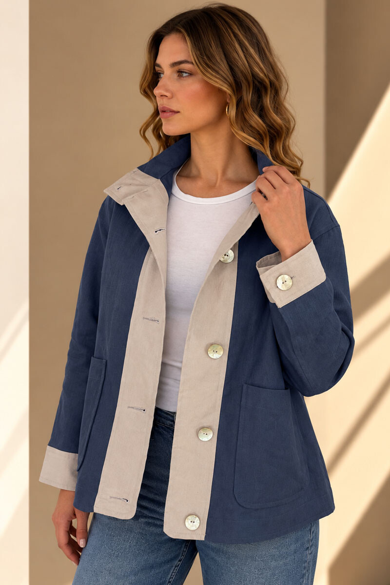 Campera cala Azul