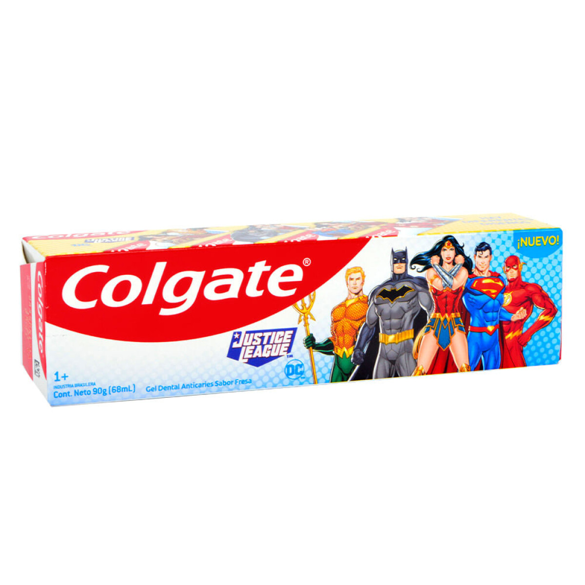 COLGATE Pasta de Dientes Liga de la Justicia 90 g – Infantil y Divertida