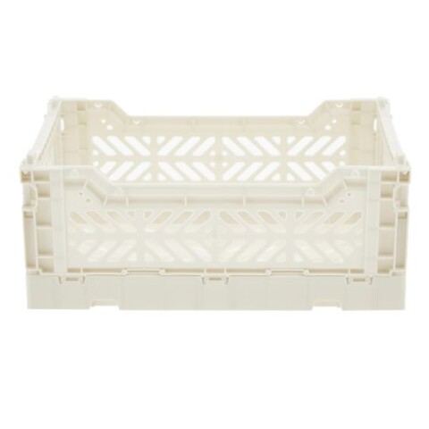 Caja organizadora plegable y apilable Chica White