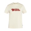Polo Fjallraven Logo Tee Mujer Chalk White
