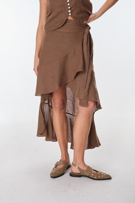 Falda San Sebastian Chocolate