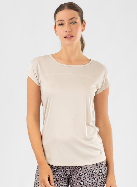 T-shirt piuma Gris