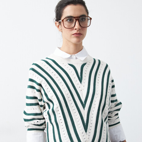 SWEATER COIMBRA Verde Botella