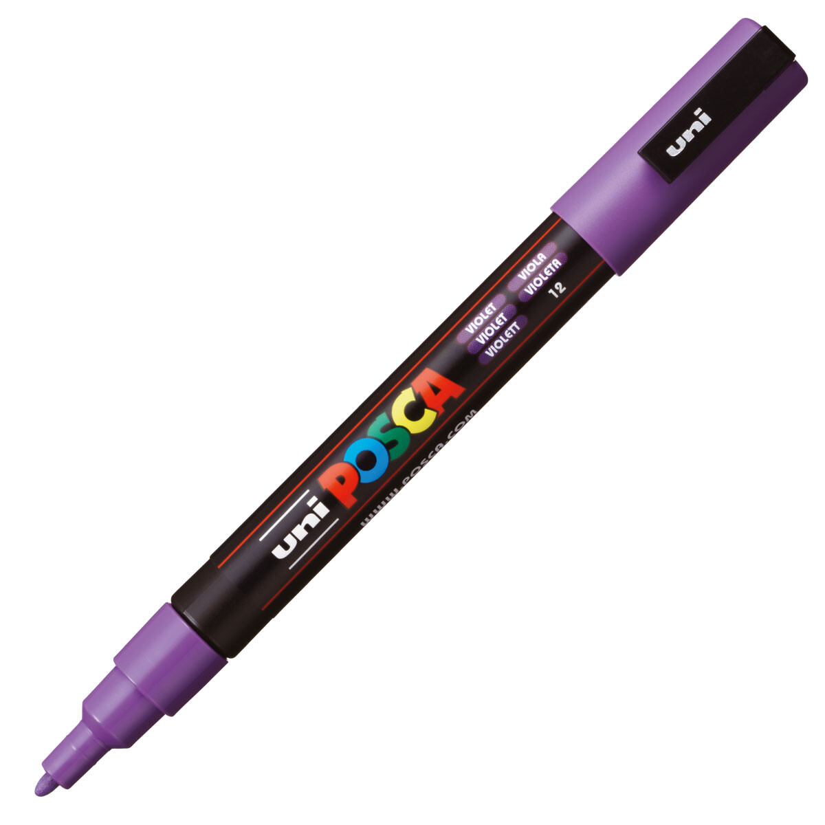 MARCADOR UNI POSCA 1.3 MM VIOLETA 