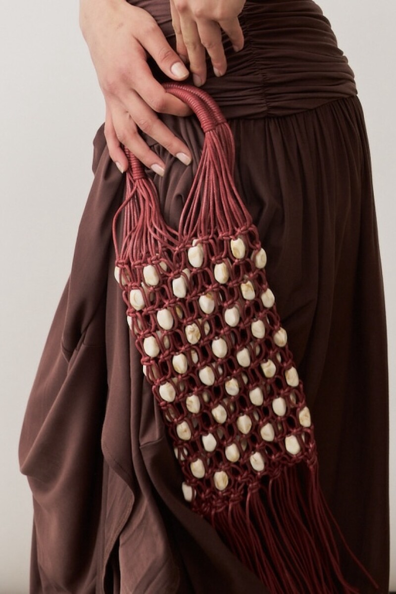 Cartera Baldana BORDO