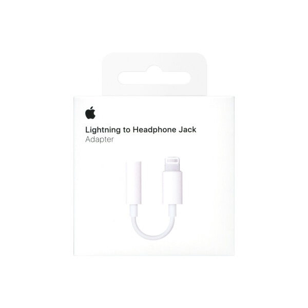Adaptador original Apple Lightning a jack 3,5 mm Adaptador Original Apple Lightning A Jack 3,5 Mm