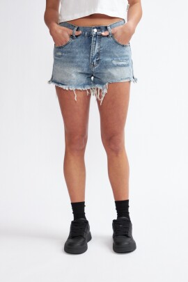 SHORT SAMANTA AZUL CLARO