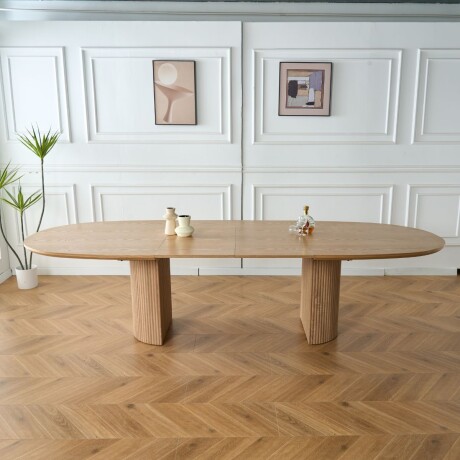 MESA DE COMEDOR RACHEL Roble - EXTENSIBLE