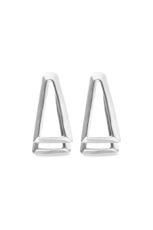 PENDIENTES DE ALEACIÓN DE METALES BAÑADOS EN PLATA DE LEY Pendiente