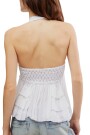ADELLA HALTER CAMI Blanco