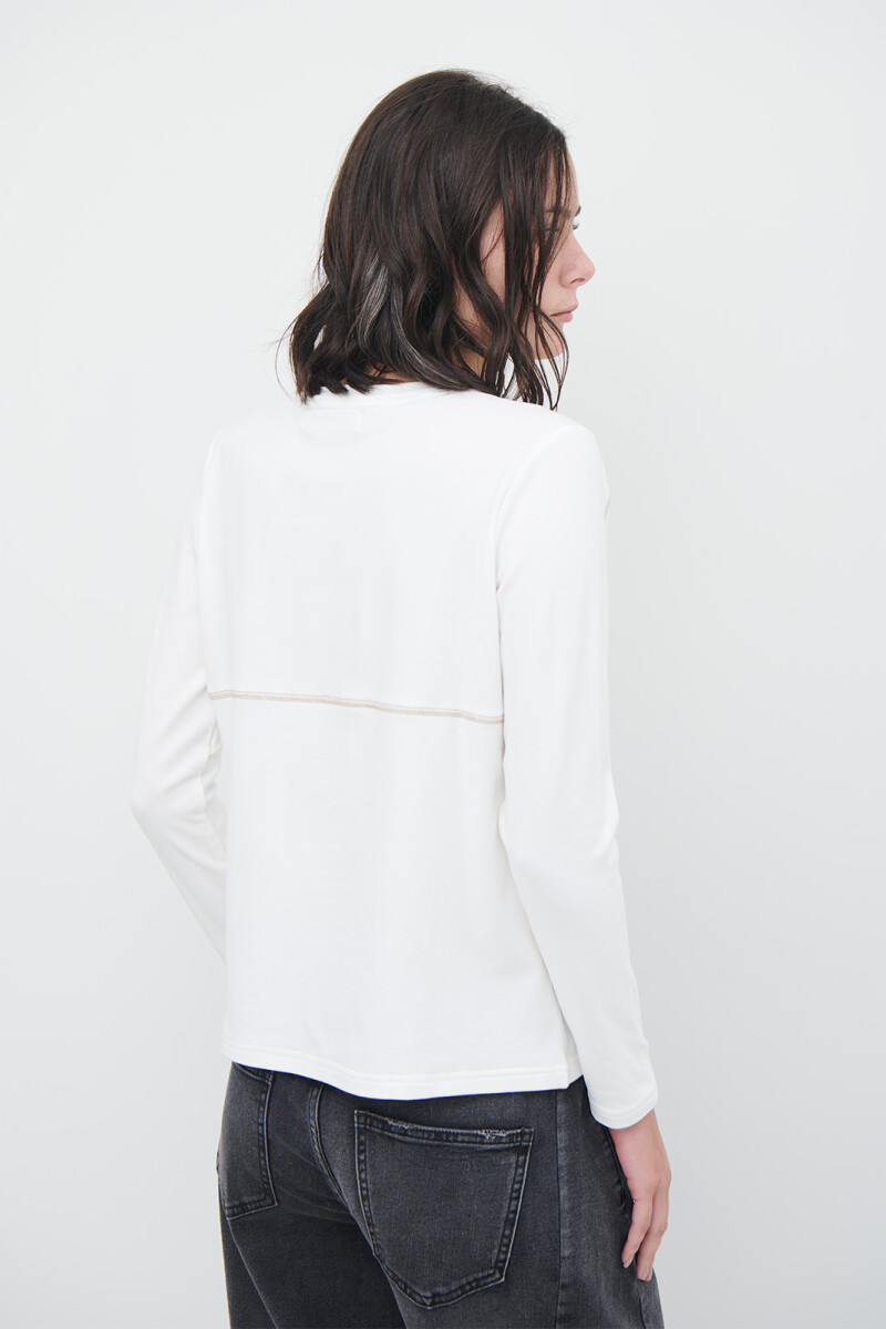 REMERA GLACIAR BLANCO