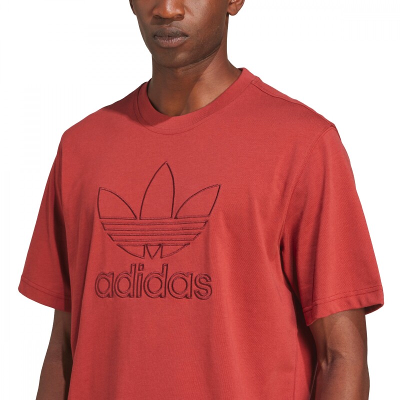 Camiseta Adicolor Outline Trefoil de Hombre Multicolor