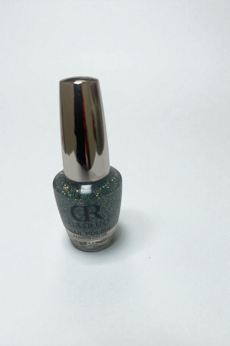 Esmalte glitter - verde 