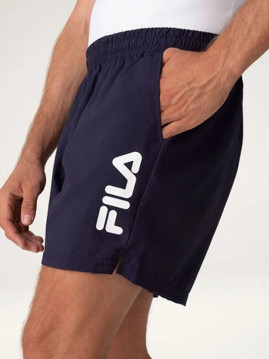 FILA Train 5" Short Training para hombre - Marino/blanco 