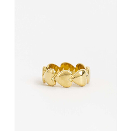 Anillos Medianos y Grandes Metal Dorado