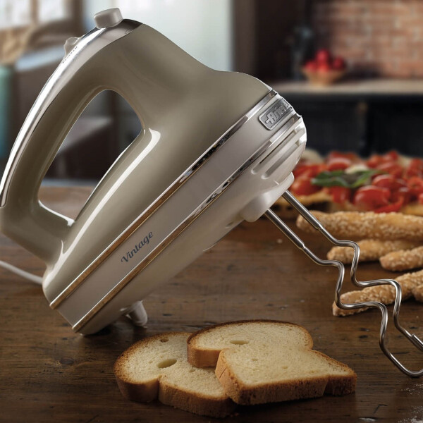 Batidora Mano Ariete Vintage Retro BEIGE
